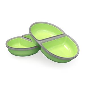SureFeed Microchip Voerautomaat - Accessoires: 2x SureFeed gesplitste vervangingskommen, 450 ml, groen