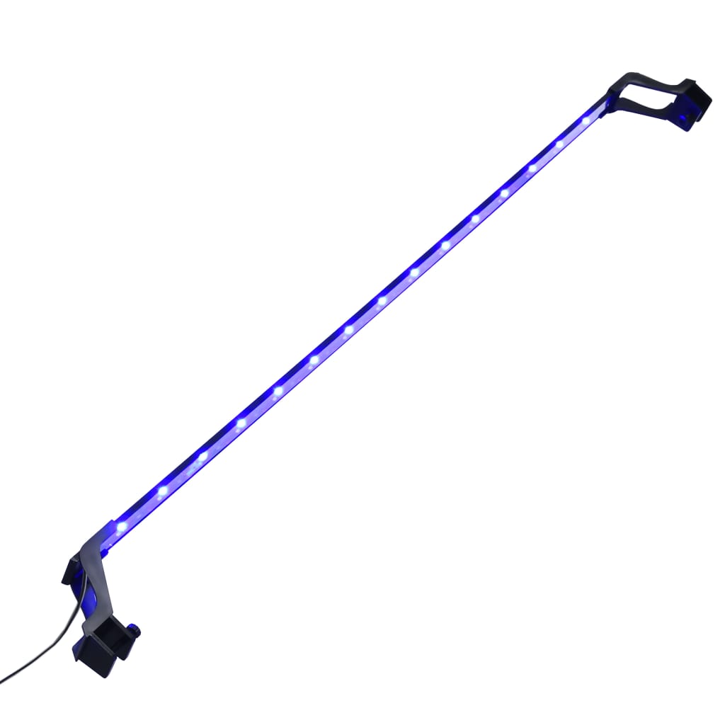VidaXL Aquariumlamp met klemmen led 115-130 cm blauw en wit