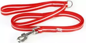 Julius-K9 Lumino lijn - Rood - Met handvat