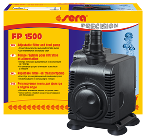 Sera FP 1500 Filter- & Transportpomp - Compact, Energiezuinig voor Zoet/Zoutwater Aquaria