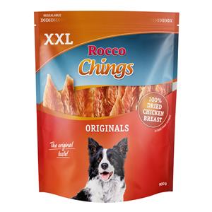 900g Chings XXL Verpakking Kipfilet gedroogd Rocco Hondensnacks