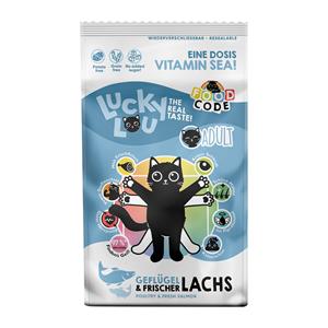 1,7kg Lucky Lou Adult gevogelte & zalm droog kattenvoer