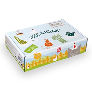 6x200g MjAMjAM chicks & friends Multipak kattenvoer nat