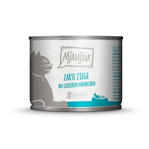 6x200g MjAMjAM malse geit op heerlijke wortelen nat kattenvoer