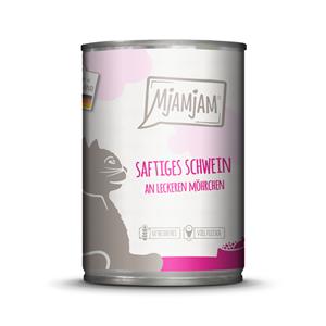 6x400g MjAMjAM Zwijn Kattenvoer Nat