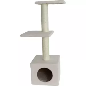 De Boon Krabpaal Pluto | 30x30x90cm Beige