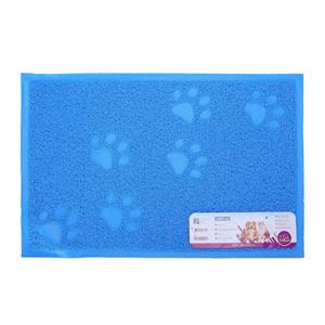 Nobleza Kattenbakmat - Placemat - Rubber - Rechthoek - 40x60 cm - Blauw