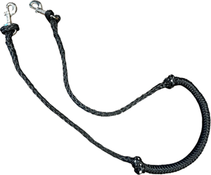 Julius-K9 Jogginglijn - Zwart - 127,5cm