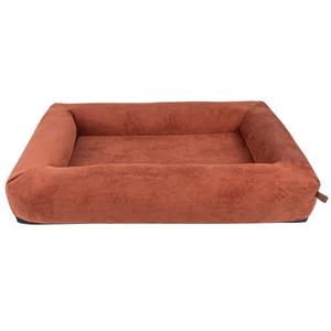 alsa-brand Hondenbed Cosy Cord, terracotta bruin