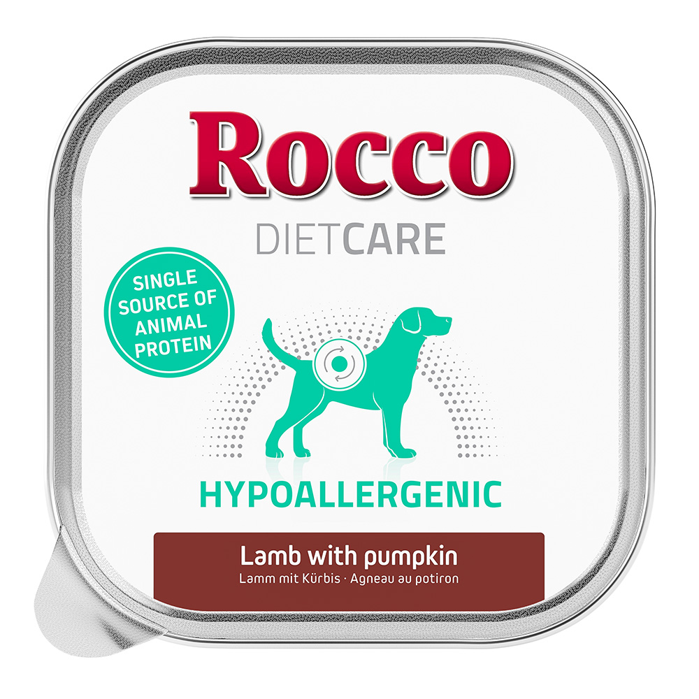 20x150g Rocco Diet Care Hypoallergen Lam Kuipje Hondennatvoer