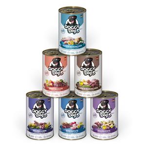 6x400g Doggy Dog Adult Mix (6 soorten) nat hondenvoer