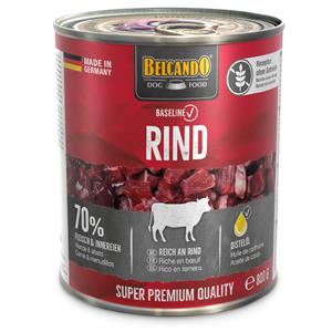 6x800g Belcando Baseline Rund nat hondenvoer