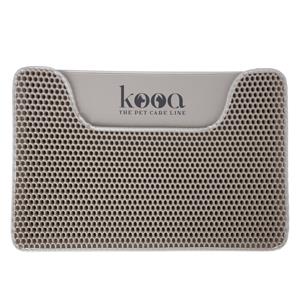 Kooa dubbellaagse kattenbakmat Marshmallow
