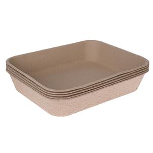 TIAKI wegwerp kattenbak Alba set van 5