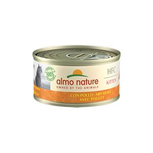 Almo Nature 70g Almo Nature HFC Natural 6 x 70 g - Kitten met Kip