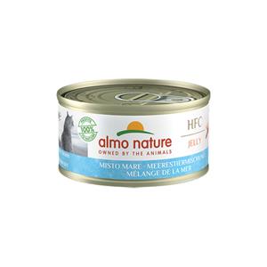Almo Nature 70g Almo Nature HFC Natural 6 x 70 g - Mix van Zeedieren