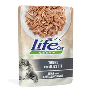 6x70g Life Cat Natural Adult Tonijn met AnsjovisNat Kattenvoer
