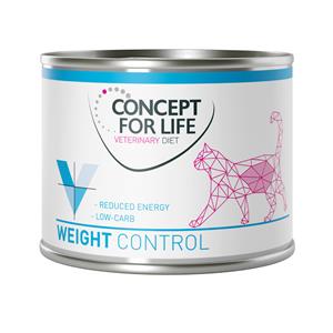 6x200g Concept For Life Vet Weight Control Katten Natvoer
