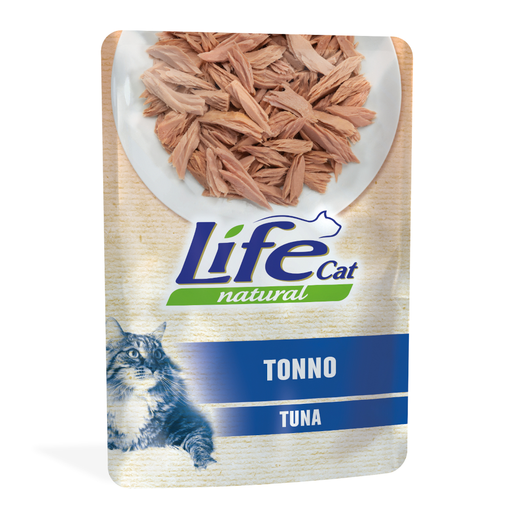 6x70g Life Cat Natural Adult Tonijn Kattenvoer Nat