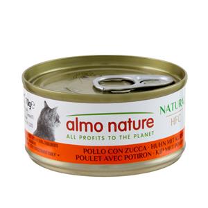 Almo Nature 70g Almo Nature HFC Natural 6 x 70 g - Kip met Pompoen