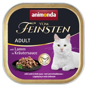 Megapack animonda vom Feinsten Adult 32 x 100 g - met lamsvlees in kruidensaus