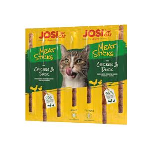 35g JosiCat Meat Sticks met kip & eend kattensnacks