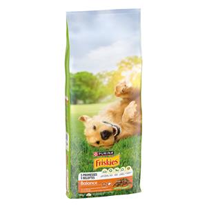12kg Purina FRISKIES Balance dog met kip, rundvlees en groenten droogvoer voor honden