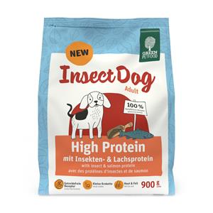 900g Green Petfood InsectDog High Protein Insecten & Zalm droogvoer voor honden