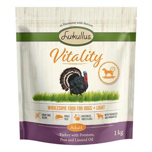 1kg Lukullus Vitality Light Graanvrij Honden Droogvoer
