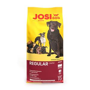 15kg JosiDog Regular droogvoer met kip
