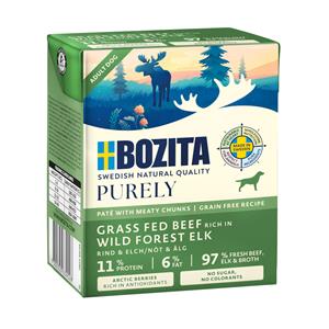 6x370g Bozita Purely Paté Moose nat hondenvoer