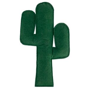 TIAKI hondenspeeltje piepende cactus van vilt 23,5x14x2,5cm