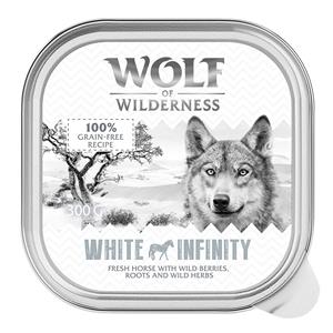 24x300g Adult White Infinity Paard Wolf of Wilderness Hondenvoer