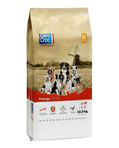 Carocroc 25/16 Energy Hondenvoer 12,5 kg