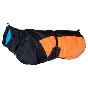 Non-stop dogwear Honden-winterjas Glacier Jacket 2.0, black/orange