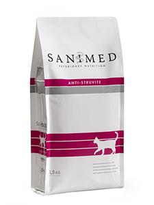 Sanimed Anti-Struvite droogvoer kat 4,5 kilo