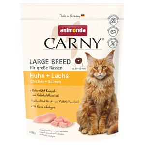 350g animonda Carny Large Breed kip + zalm droogvoer voor katten
