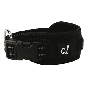 Quapas! Halsband Ultra Comfort Zwart