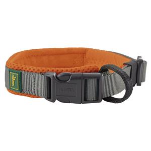 HUNTER Hondenhalsband Maldon, oranje/grijs