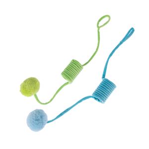 zooplus Basics kattenspeeltje spiraal set van 2