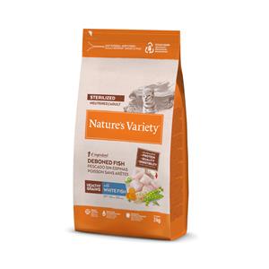 Nature’s Variety 3kg Nature's Variety Healthy Grains Sterilised White Fish Kattenvoer droog