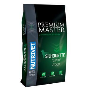 15kg Nutrivet Premium Master Silhouette - Droog hondenvoer