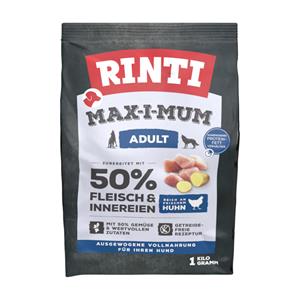 1kg RINTI Max-i-Mum Adult Kip droogvoer voor honden