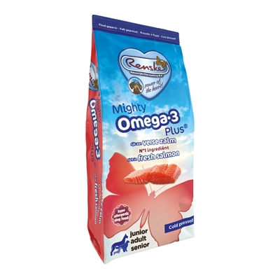 Renske Mighty Omega-3 Plus koud geperst met zalm hondenvoer 6,5 kg