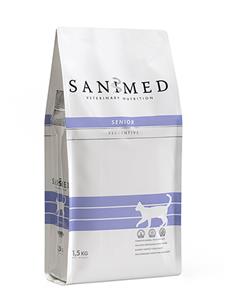 Sanimed Senior droogvoer kat 1,5 kilo