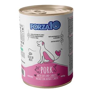 Forza10 Maintenance Cat 12x400g Forza10 Onderhoud Varkenshaver nat hondenvoer