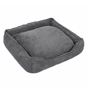 Modern Living Hondenmand Helena - L 85 x B 80 x H 22 cm, grijs