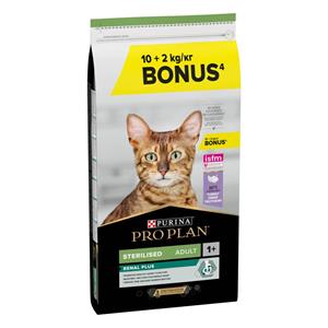 10+2kg Kalkoen Pro Plan Kattenvoer