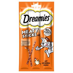 Dreamies 6x5g  Meaty Sticks kattensnacks