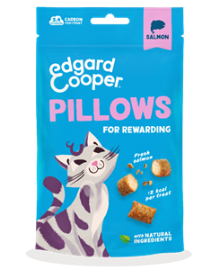 Edgard&Cooper Edgard & Cooper Pillows Zalm kattensnacks 60 gram